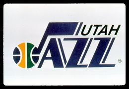Jazz Logo - 1989-90 NBA Color Photo Slide - Utah Jazz