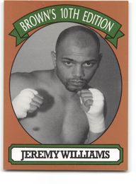 Jeremy Williams 1994 Brown's Boxing Card