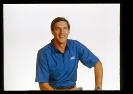 Jerry Sloan - 1989-90 NBA Color Photo Slide - Utah Jazz