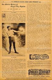 Jim "Jem" Maloney - Boxing Archive Print - c. 1901