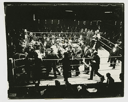 JIMMY WILDE vs MEMPHIS PAL MOORE Vintage Boxing Photograph KENSINGTON, UK