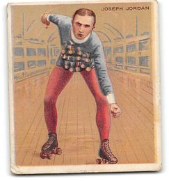 Joe Jordan - T-218 Sports Tobacco Card Hassan Factory No. 649