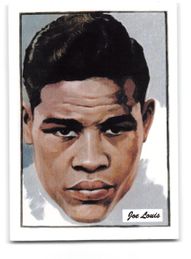 Joe Louis - 1999 JF Sporting Collectibles "World Heavyweight Boxing Champions" Boxing Card