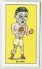 Joe Louis - 2000 W.R. Priddy Antiques "50 Fighting Champions" Boxing Card