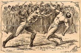 John Gully vs. Bob Gregson II  - Bare-Knuckle Boxing Archive Print