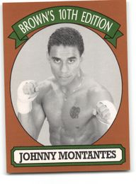 John Montantes 1994 Brown's Boxing Card