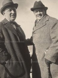 Johnny Kilbane aboard the RMS Aquitania - Archive Photo - c. 1917