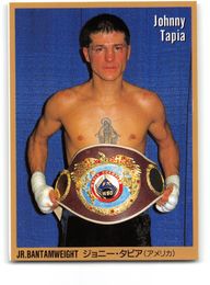 Johnny Tapia - 1997 Japan World Boxing Card