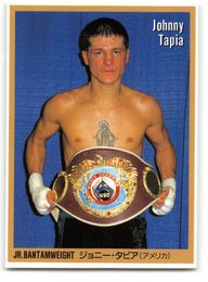 Johnny Tapia - 1997 Japan World Boxing Card