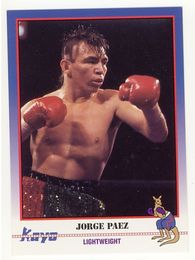 Jorge Paez - Kayo Boxing Card #51