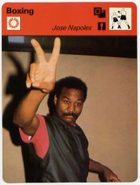 Jose Napoles - 1977 Boxing Card Sportscaster
