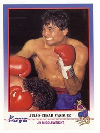 Julio Cesar Vasquez - Kayo Boxing Card #48