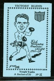Kid Williams - 1994 Victory Blend / Rover "Tough Yanks - 1st Series of 20" Boxing Card