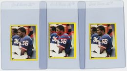 Lawrence Taylor (Rookie) #92 - 1982 Topps Stickers (Lot of 3)