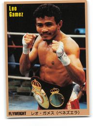 Leo Gamez - 1999 Japan World Boxing Card