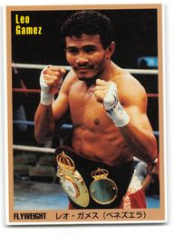 Leo Gamez - 1999 Japan World Boxing Card