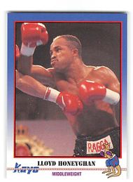 Lloyd Honeyghan - 1991 Kayo Anaheim Test Card #109