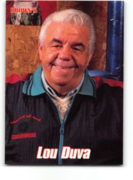 Lou Duva 1999 Brown's Boxing Card