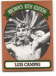 Luis Ramon Campas "Yori Boy" 1994 Brown's Boxing Card
