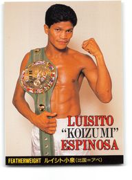 Luisito Espinosa - 1996 Japan World Boxing Card