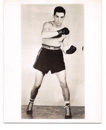 LULU COSTANTINO Vintage Boxing Photo Premium LIGHTWEIGHT CONTENDER Queens, NY