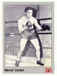 Marcel Cerdan - AW Boxing Card #62