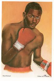 Mark Breland - 1998 DeSan Art Boxing Card