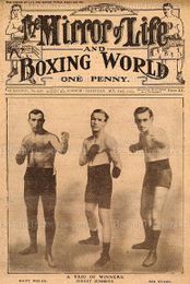 Matt Wells, Johnny Summers & Sid Stagg - Archive Print - 1913
