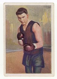 Max Schmeling - German Boxing Masters - 1928 Josetti Boxing Card