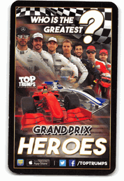 Michael Schumacher - 2016 Top Trumps "Grand Prix Heroes" Formula 1 Racing Card