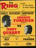1973 June - The Ring Magazine - George Foreman and Jerry Quarry