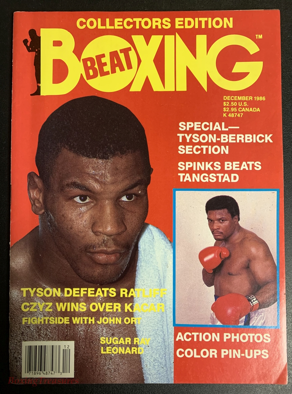 Boxing Beat Magazine Issues For Sale 1980's