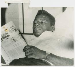 1959 FLOYD PATTERSON Vintage Boxing Photo BRIAN LONDON BOUT Indianapolis, IN