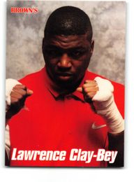 Lawrence Clay-Bey 1999 Brown's Boxing Card
