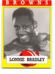 Lonnie Bradley 1993 Brown's Boxing Card