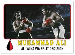 Muhammad Ali - The People's Champ Collection - "Ali Wins Split Decision - Ken Norton" Card #40 - 2021 Topps Now Boxing Card