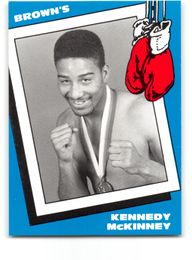 Kennedy McKinney 1990 Brown's Boxing Card