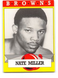 Nate Miller 1993 Brown's Boxing Card