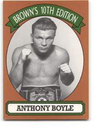 Anthony Boyle 1994 Brown's Boxing Card
