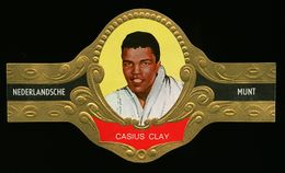 c. 1967 MUHAMMAD ALI Boxing Card / Cigar Band Large Version GREAT MEN AND TYRANTS (VG/EX)