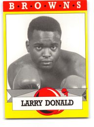 Larry Donald 1993 Brown's Boxing Card