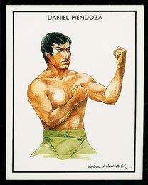 Daniel Mendoza - 1991 Ideal Albums Ltd. "Boxing Greats 1st Series" Boxing card