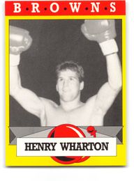Henry Wharton 1993 Brown's Boxing Card