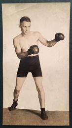 c. 1923 SILENT FRANKIE Vintage Boxing Photograph CLEVELAND LIGHTWEIGHT