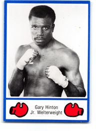 Gary Hinton 1985 Brown's Boxing Card