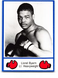 Lionel Byarm 1985 Brown's Boxing Card