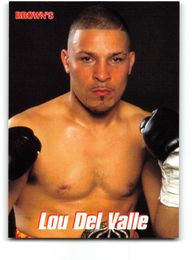 Lou Del Valle 1999 Brown's Boxing Card