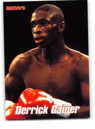 Derrick Gainer 1999 Brown's Boxing Card