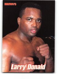 Larry Donald 1999 Brown's Boxing Card