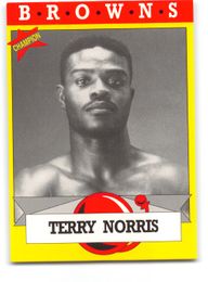 Terry Norris 1993 Brown's Boxing Card